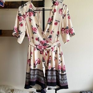 Floral romper